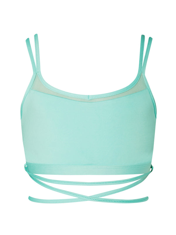 Roxy Mesh Crop Top - Watermelon Spritz Scented Edition