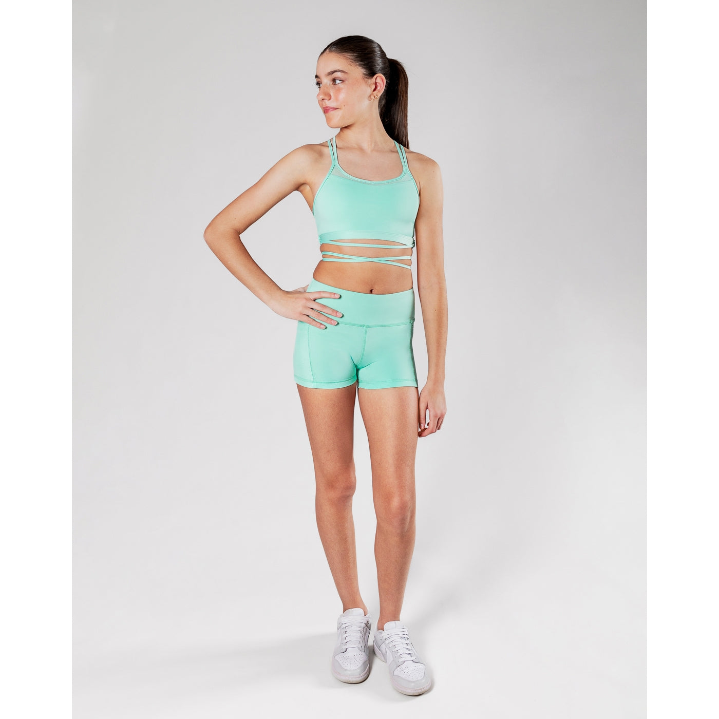 Roxy Mesh Crop Top - Watermelon Spritz Scented Edition