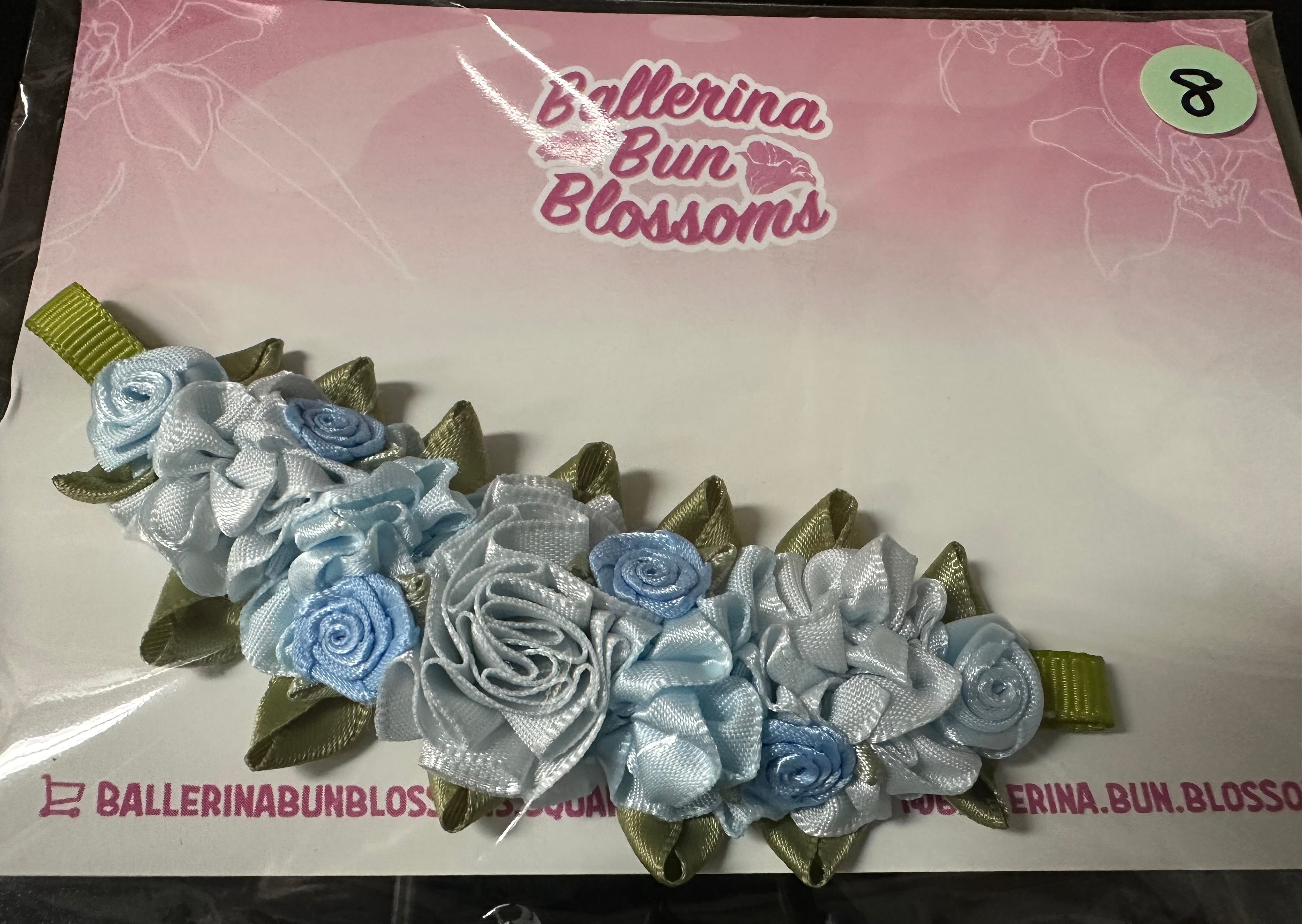 Ballerina Bun Blossoms - ANGEL PINS