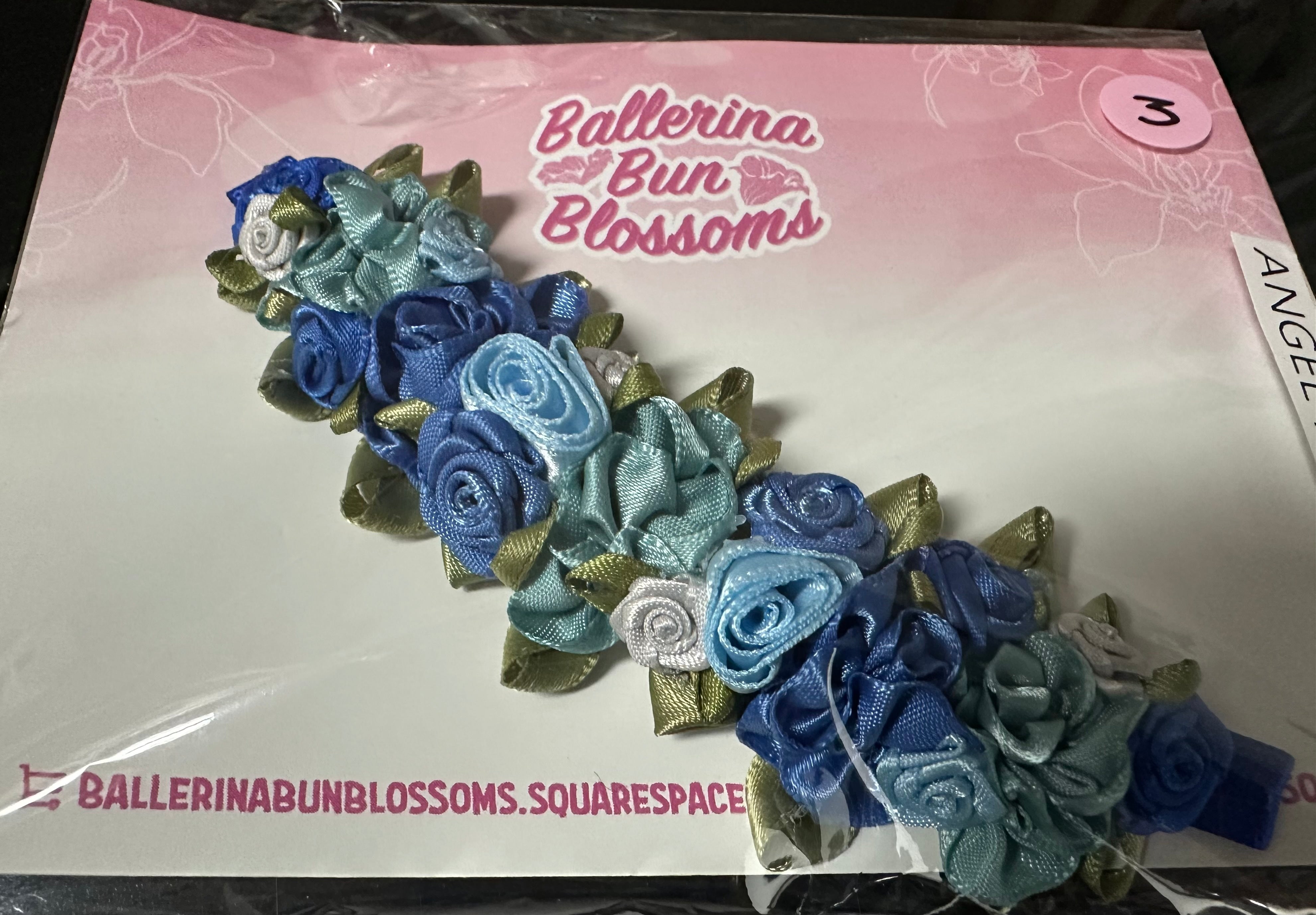 Ballerina Bun Blossoms - ANGEL PINS