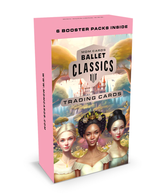 MDM Trading Cards, Ballet Classics - Small Booster Box (6 Booster Pkts)