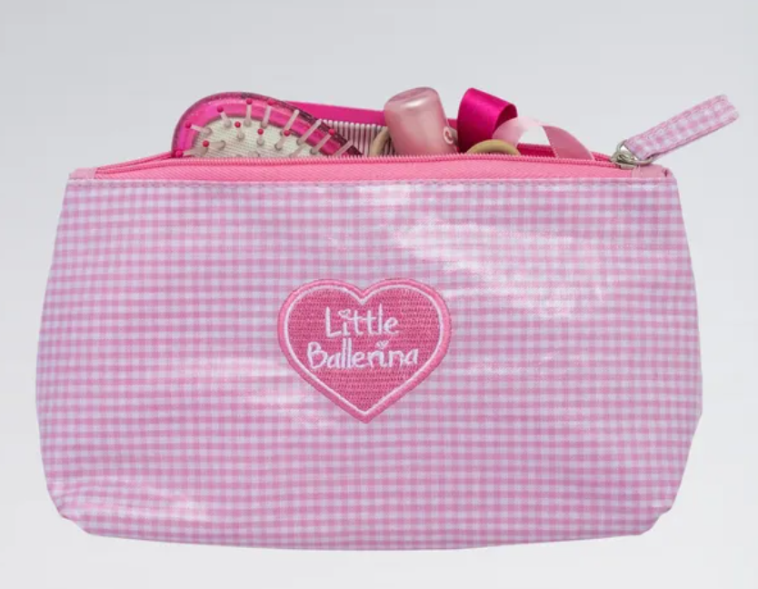 Little Ballerina, Gingham Washbag