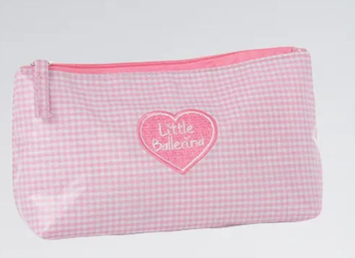 Little Ballerina, Gingham Washbag