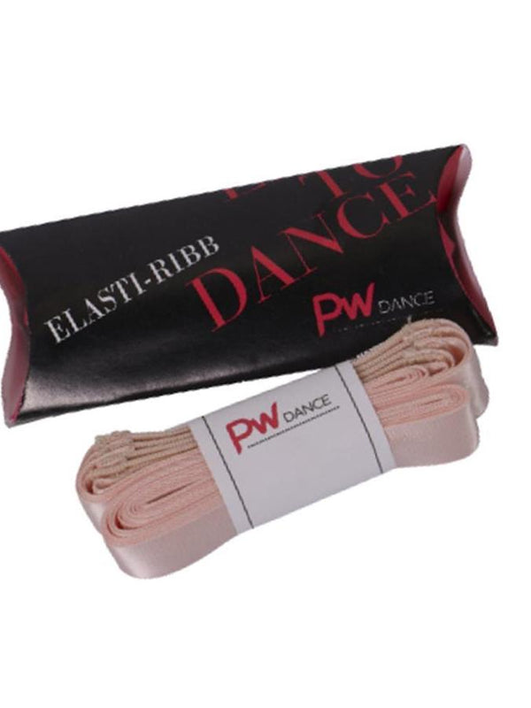 PW Dance Elasti-Rib Pointe Ribbon