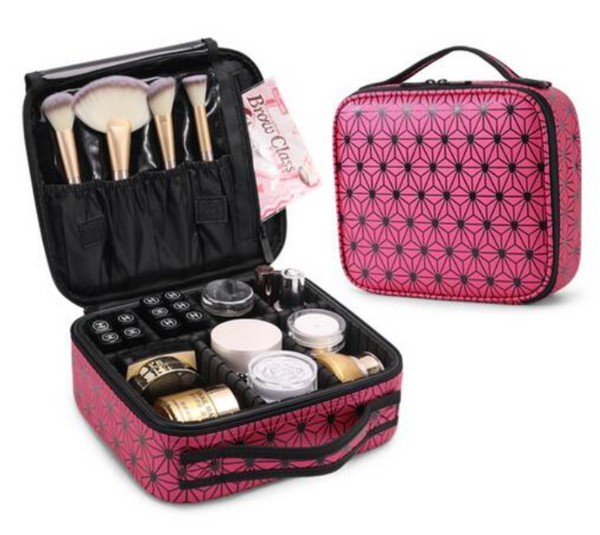 Mad Ally Small Make Up Case - Pink Pattern