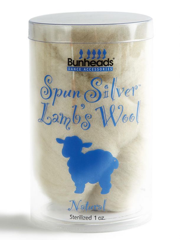 Bunheads Spun Silver Lamb's Wool
