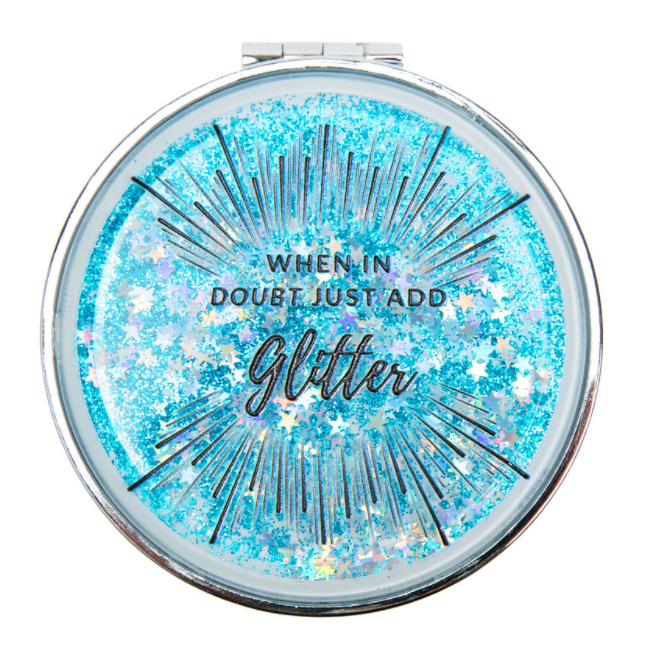Mad Ally Compact Mirror- Just Add Glitter