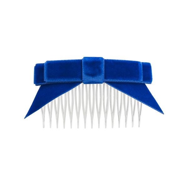 Energetiks - Velvet Hair Bow with Comb & Tails
