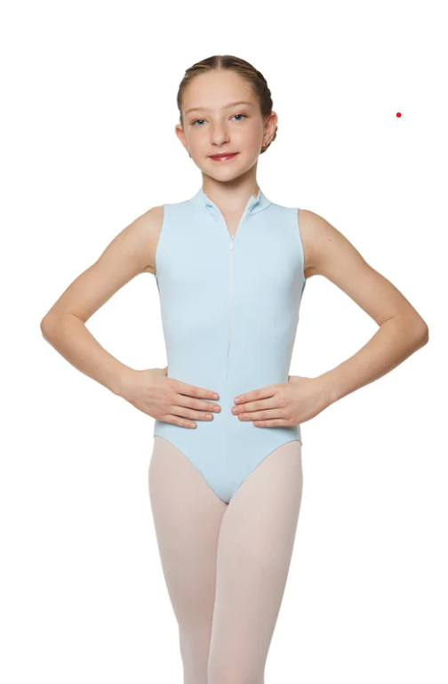 Girls Zip Front with Nutcracker Print - AW1062NU-G - ICE BLUE