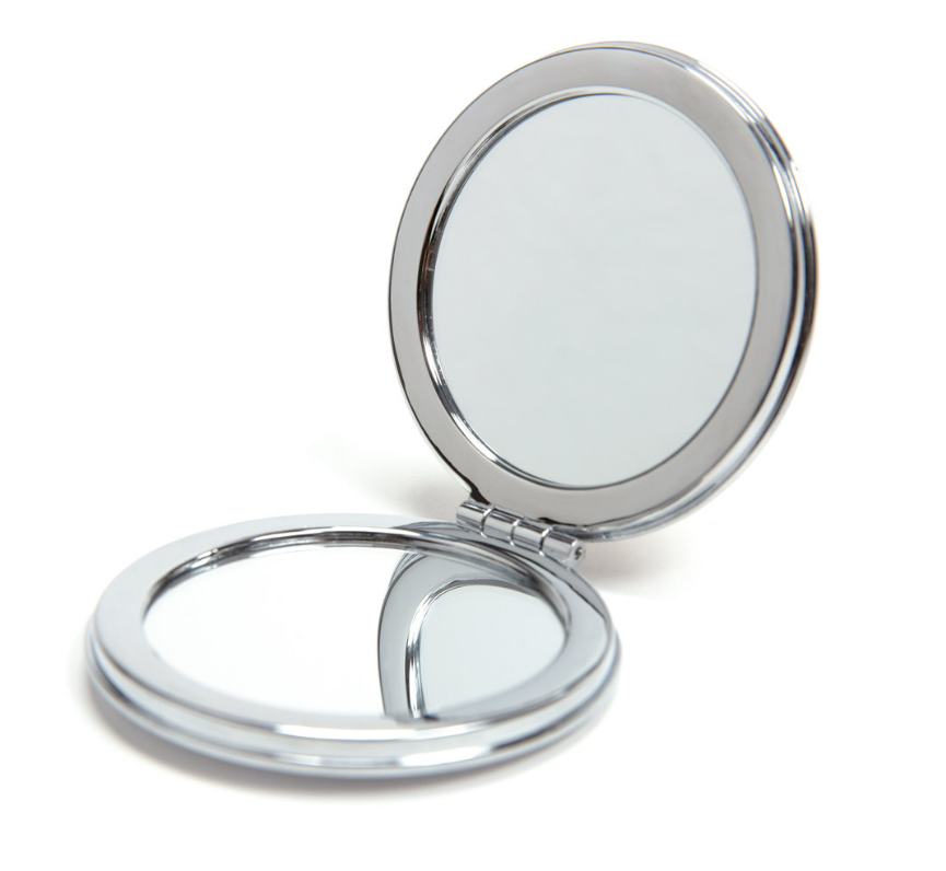 Mad Ally Compact Mirror - Unicorn Believer Blue