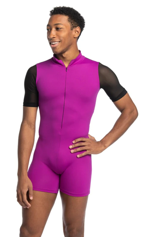 Josh Unitard with Mesh - AW210ME - Magenta