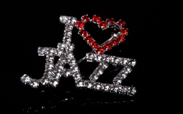 I Love Jazz - Brooch