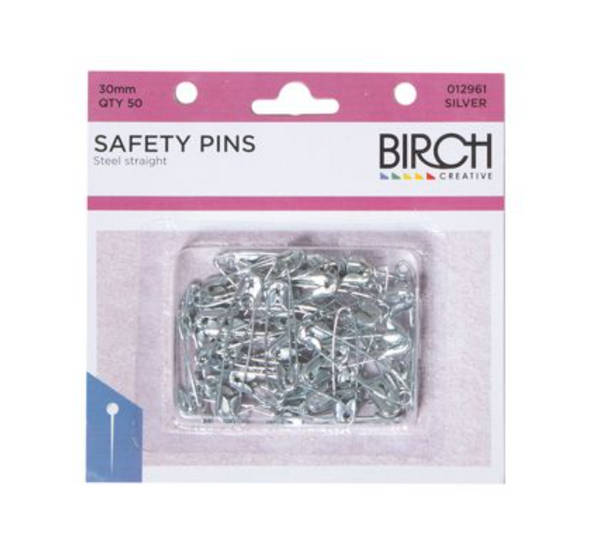Safety Pins - 50 Pack