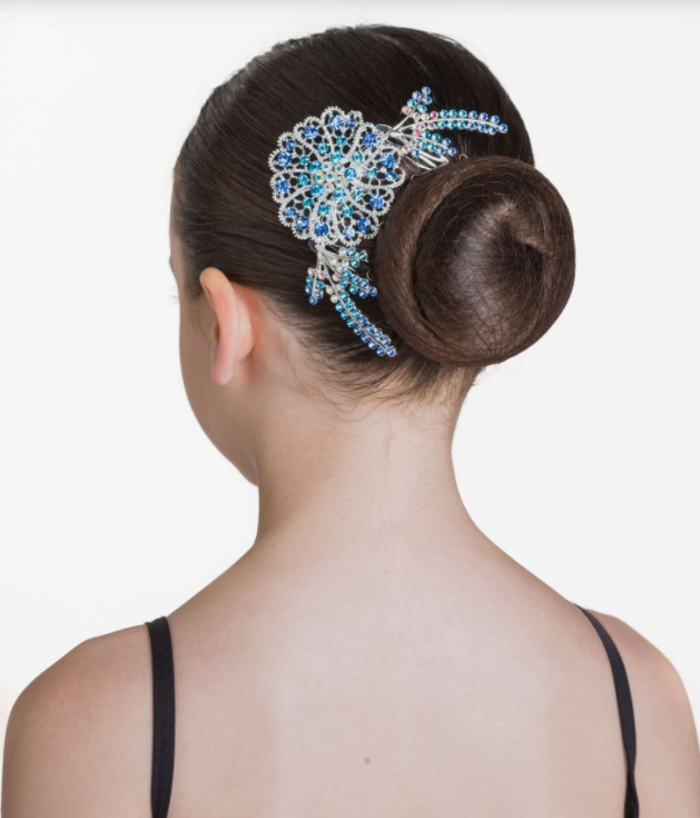 Sapphire Sparkle Hair Comb