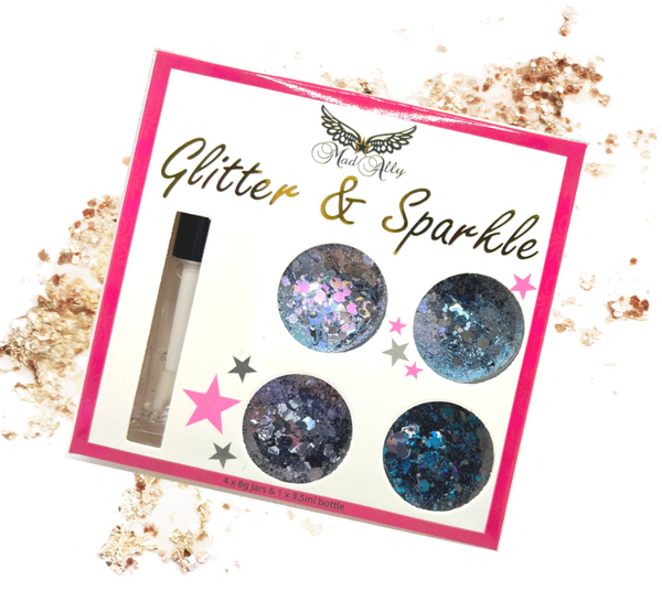 Mad Ally Glitter & Sparkle - Silver