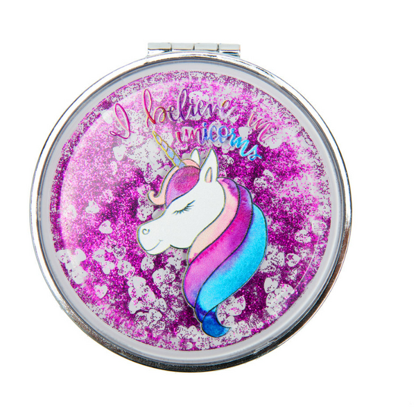 Mad Ally Compact Mirror - Unicorn Believer Purple