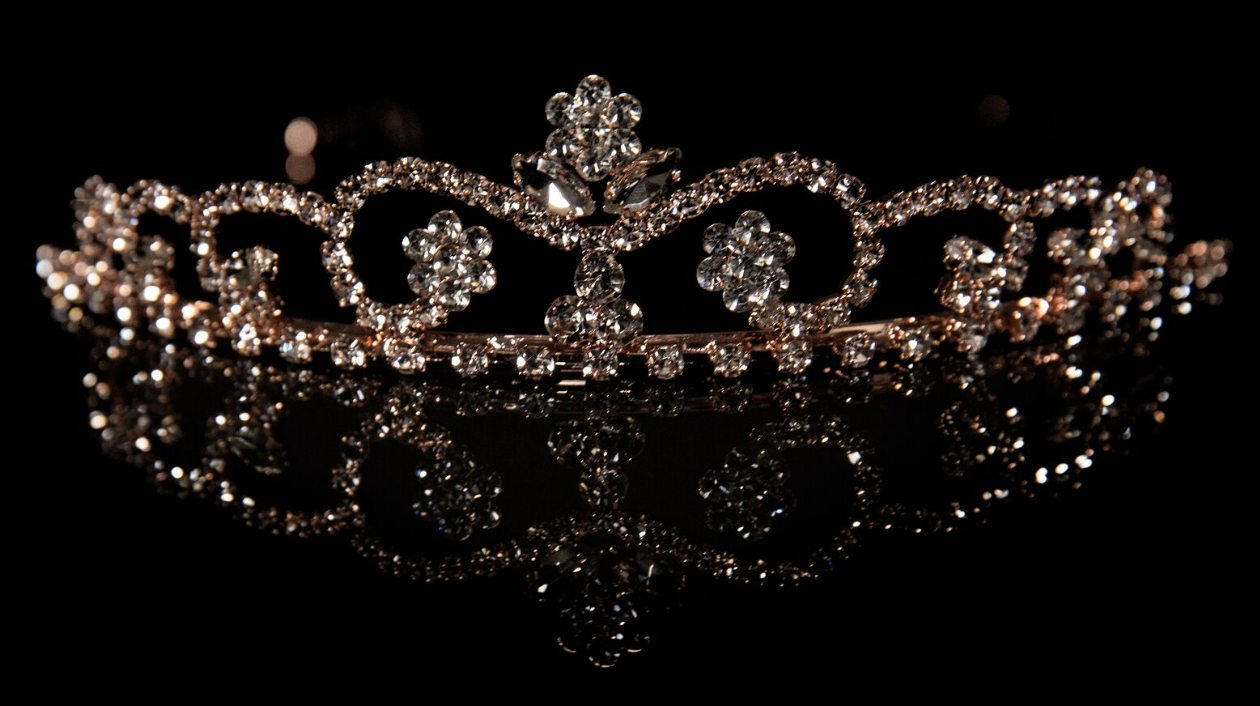 Mad Ally Large Willow Tiara Rose Gold